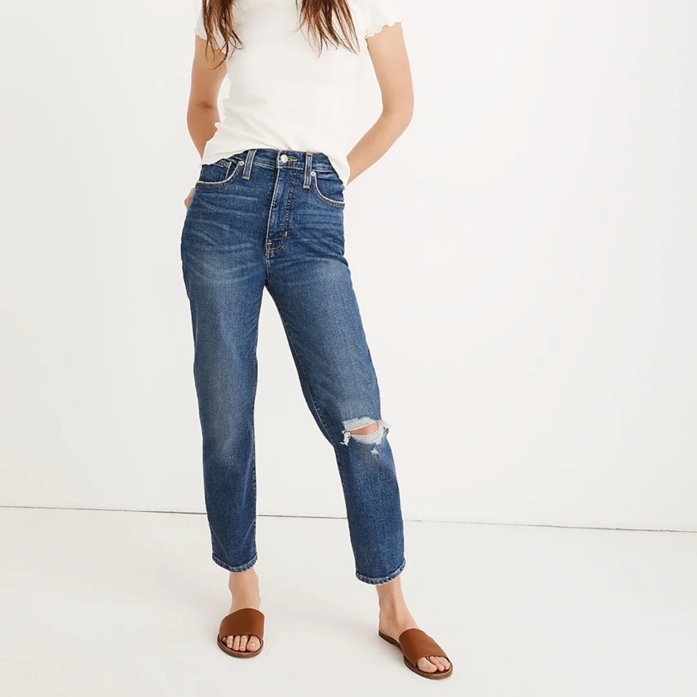 Madewell Denim - Madewell Mom Jean - Madewell High Waist Jeans - Madewell Jeans